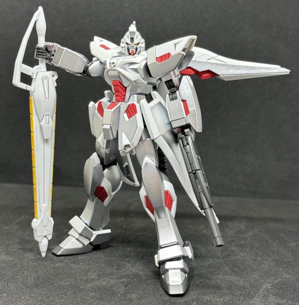 ファントムはファントムライト未起動状態も好きですが、ゴーストガンダムはファントムライト起動状態のほうがしっくりきますねぇ…