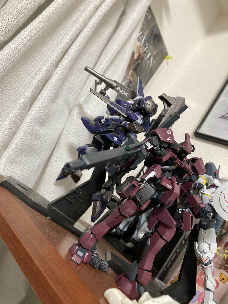 先月作ったグレイズと共に