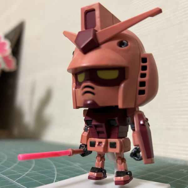 ガンプラくんキャスバル専用カラー