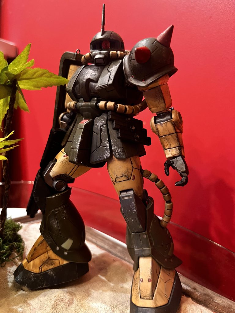 ただ残念な事に塗装後スパイクが一個どっかに飛んでいって行方不明になりました。 