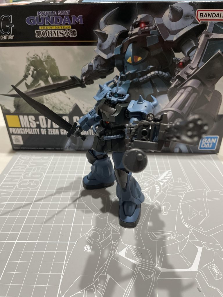 ガトリングシールドにもカスタマイズマテリアルを使用。色分けしてみたけど奥様は同じの方が良いと🤔