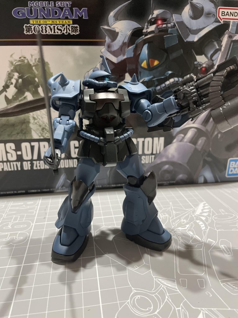 モノアイの反射がかなりお気に入りになりました😆