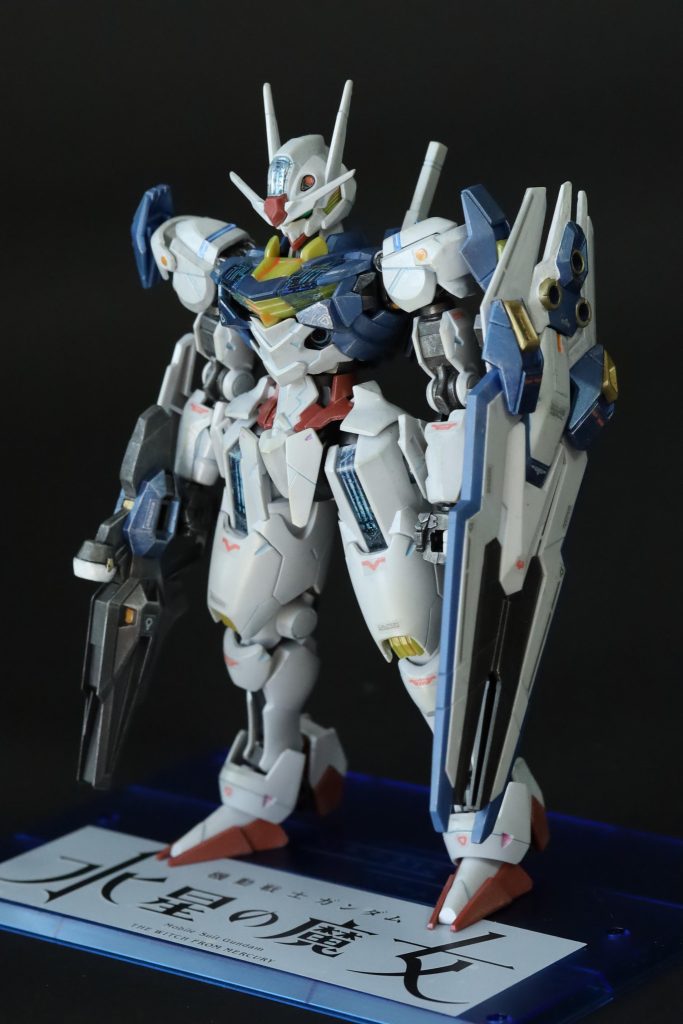 HG ガンダムエアリアル パーメットスコア6 部分塗装–2枚目/制作者：Miiya