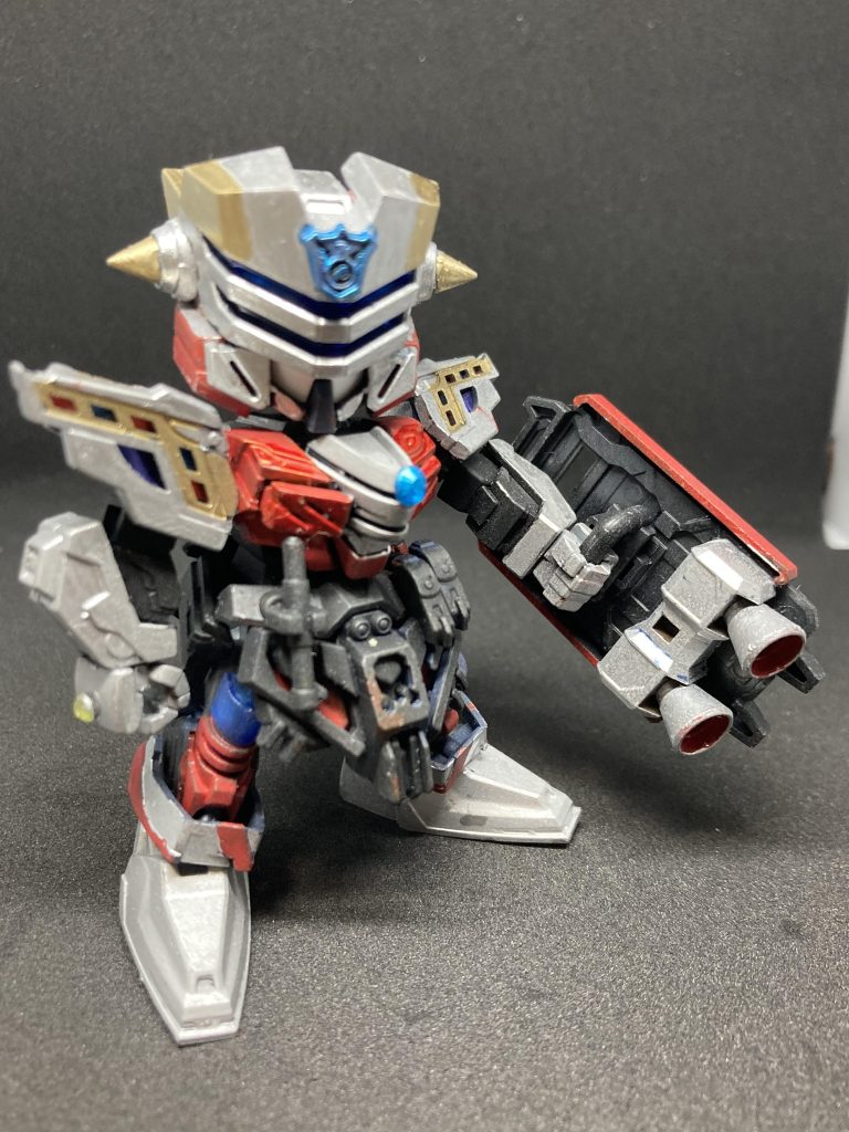 if設定でビルドダイバーズの世界行けるならこのままじゃ飛べない!と思い、シールドにブースターを仕込みました🚀