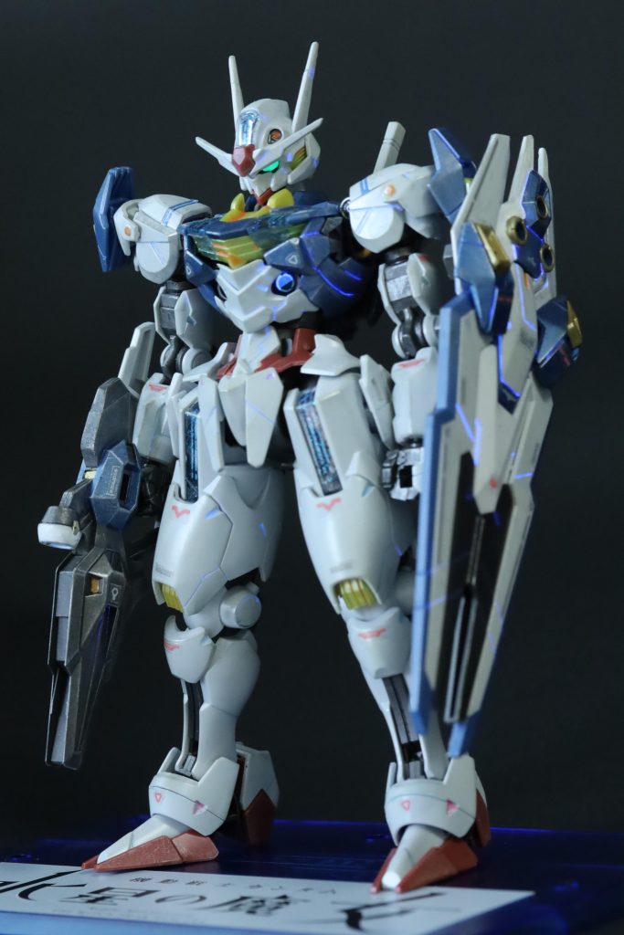 HG ガンダムエアリアル パーメットスコア6 部分塗装–3枚目/制作者：Miiya