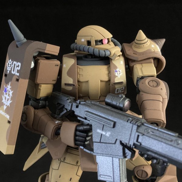 陸戦型高機動型ザクⅡウォルド機