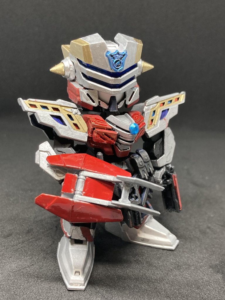 昔、ガンプラ作ってた時のマーズフォーガンダムのあまりで使えればと思い近接武器という設定で塗装してみました