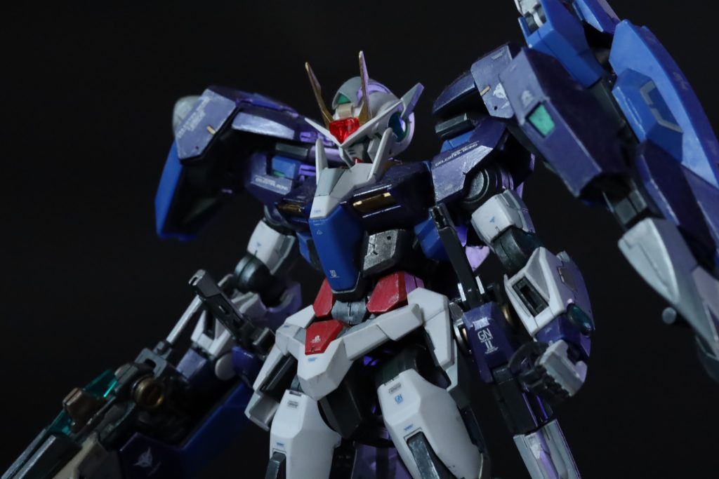 MG OOガンダム セブンソード/G 部分塗装–4枚目/制作者：Miiya