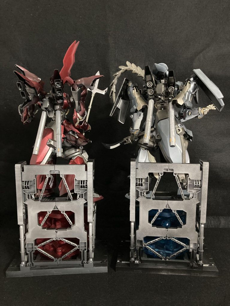 少し時間をかけて丁寧に製作していましたが、最終的にいつもの妄想ガンプラになっていますwガンダムの世界観、全く無くてフザけてますよねww