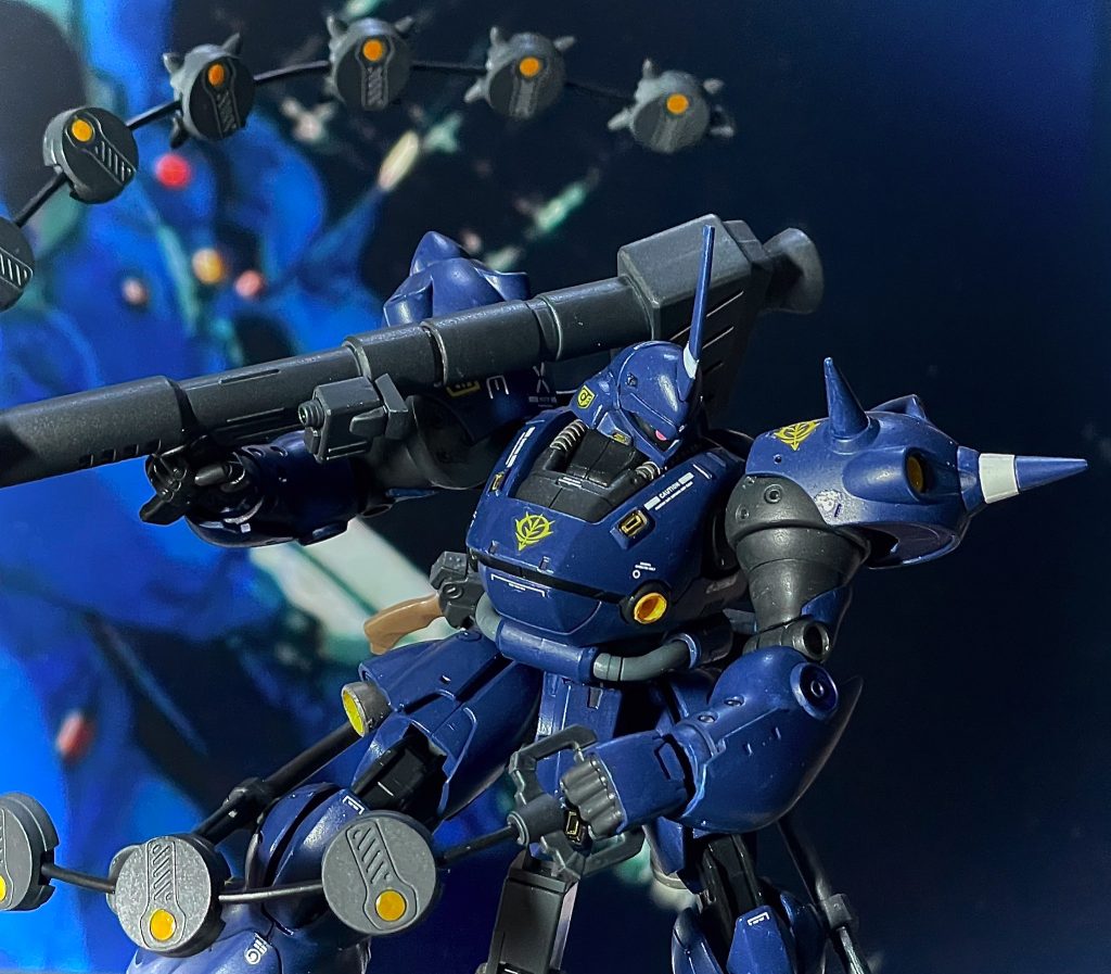 チェーンマイン・ジャイアントバズ・シュツルムファウストは、いずれもガンダムカラーMSグレー連邦系（UG05）を使用。