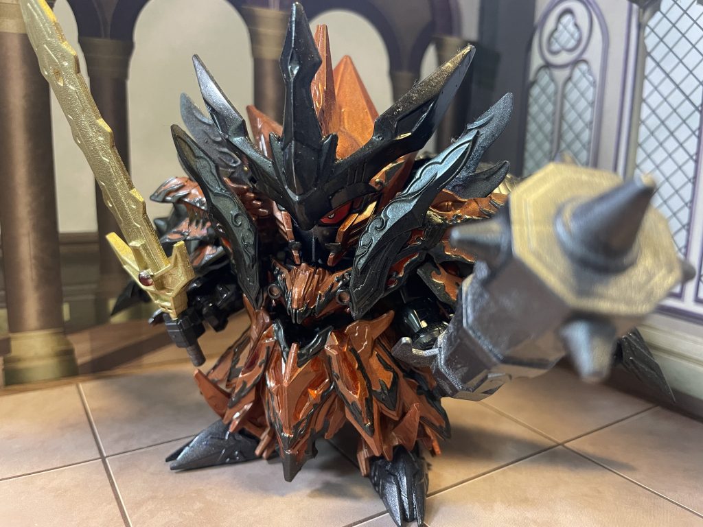 副武器は伝統の金砕棒。トゲトゲが良い。