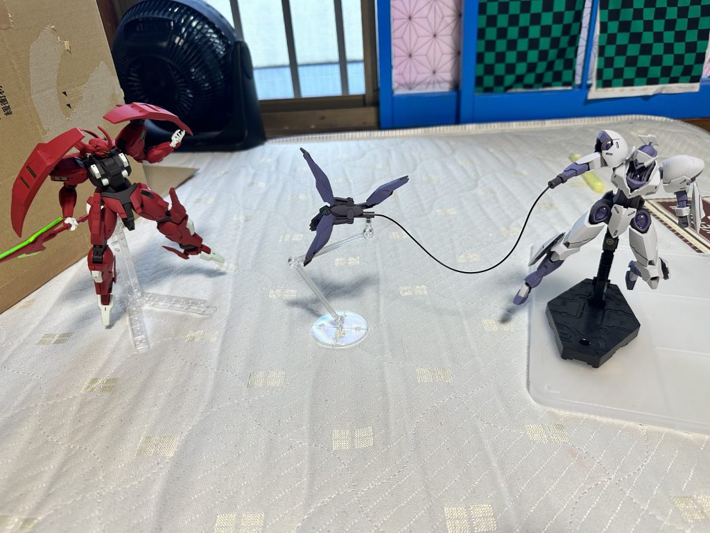 戦闘シーンの再現