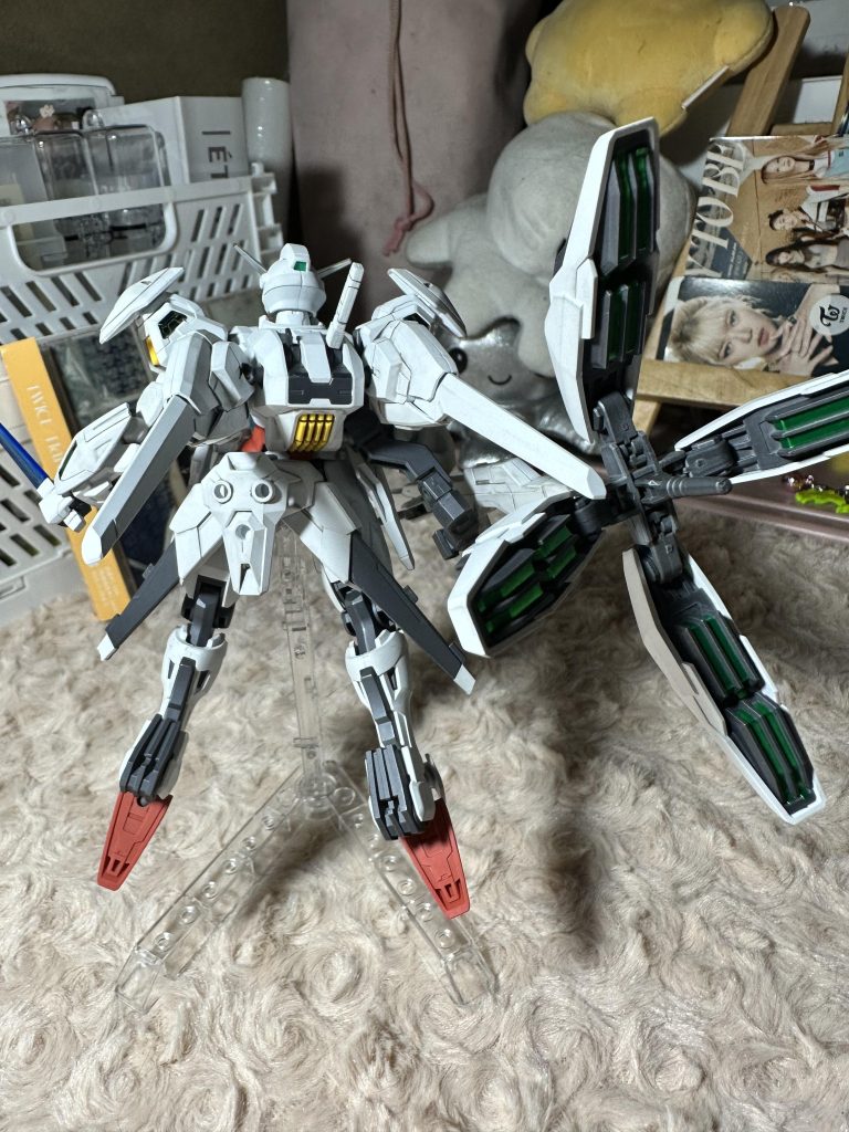 写真を撮って気づきましたがゲート処理の甘さが目立ってしまいました。。