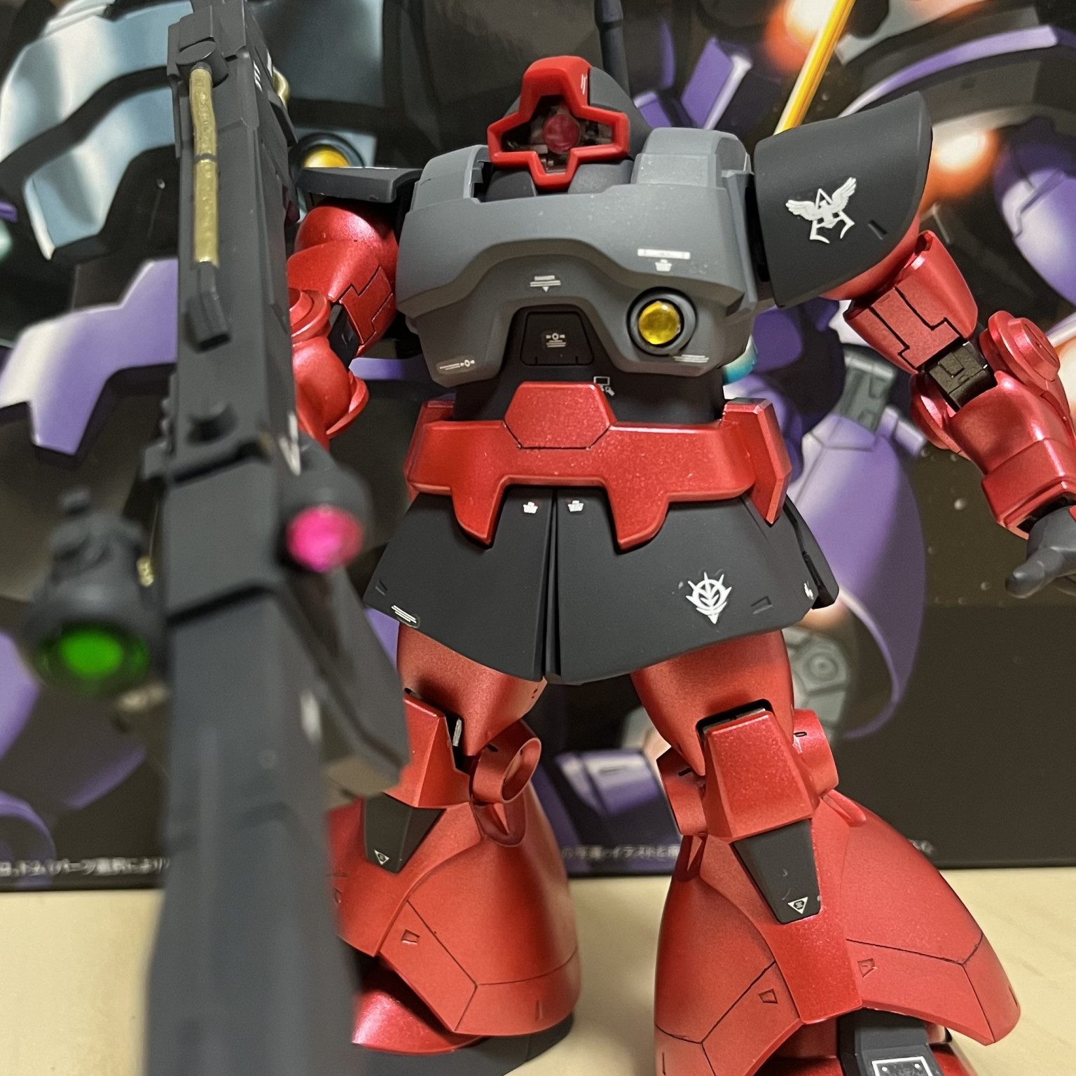 シャア専用リックドム｜ゃすさんのガンプラ作品｜GUNSTA（ガンスタ）