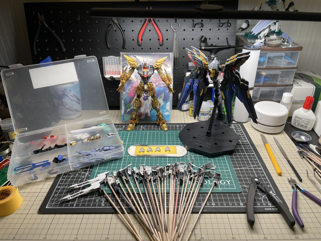 パーツが多く塗装に苦労しました…