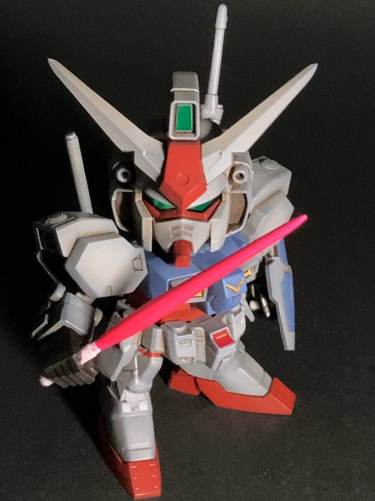 SDガンダム試作1号機 GP01ゼフィランサス–8枚目/制作者:@jiyu_nitsukuruきあい模型