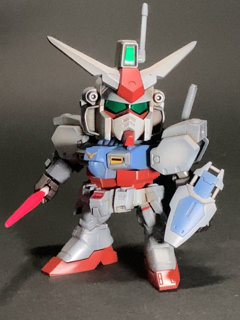 SDガンダム試作1号機 GP01ゼフィランサス–9枚目/制作者:@jiyu_nitsukuruきあい模型