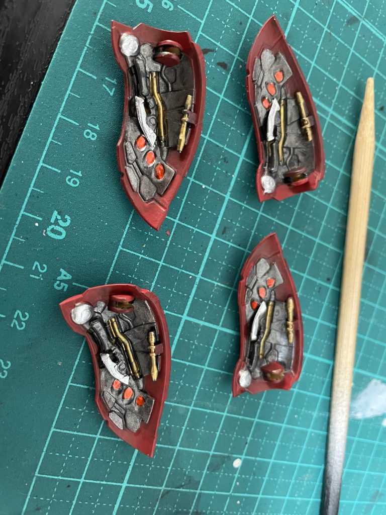 絶対見えない塗り分けの写真も一応撮っておく