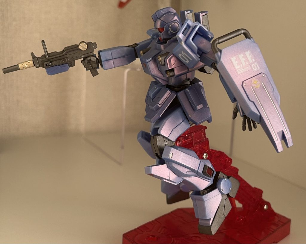 もとのコーティングを活かしたかったのでゲートあと処理しなかったのですが写真に撮るとやはり気になってしまいますね。