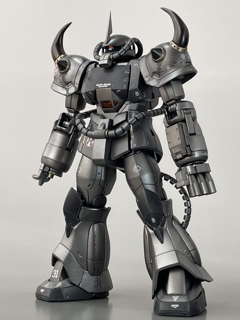 HG ORIGIN グフ戦術実証機　YMS-07B-0–3枚目/制作者：takiyama08g