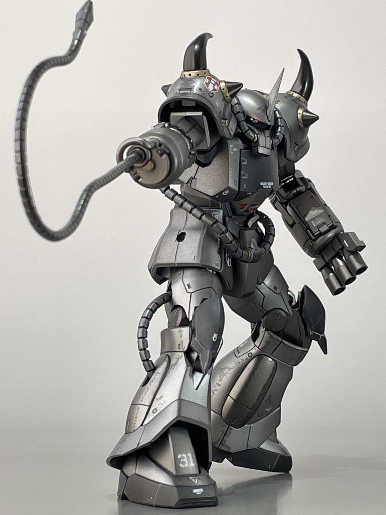 HG ORIGIN グフ戦術実証機　YMS-07B-0–3枚目/制作者：takiyama08g