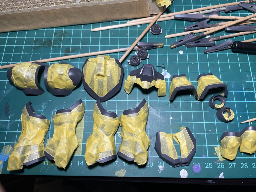 マスキング苦手ですw