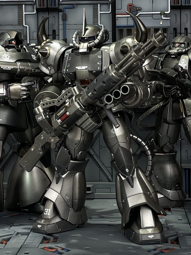 HG ORIGIN グフ戦術実証機　YMS-07B-0–2枚目/制作者：takiyama08g