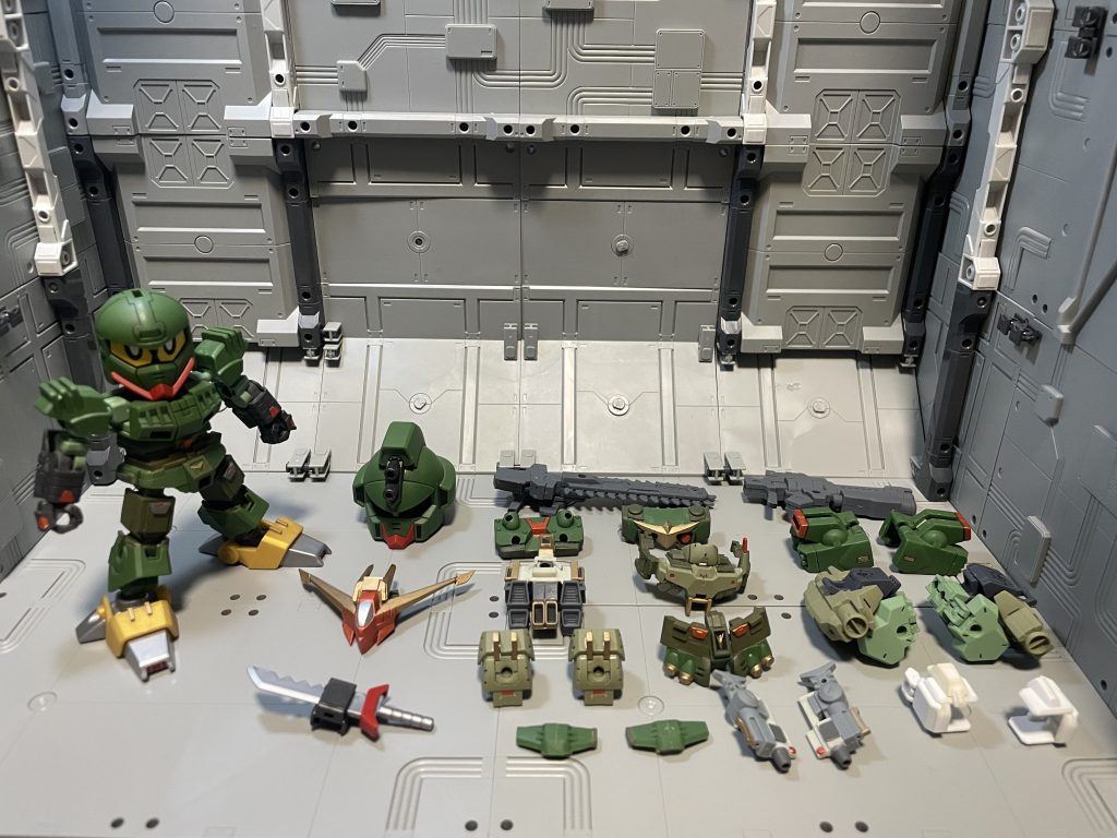 重武装Vコマンドガンダム　SDCS仕様–9枚目/制作者：四姉妹パパ