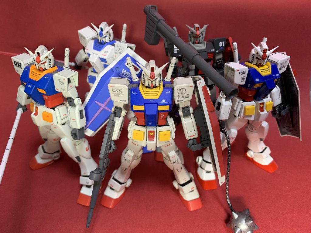 EG RX-78 カラバリ–5枚目/制作者：blaster