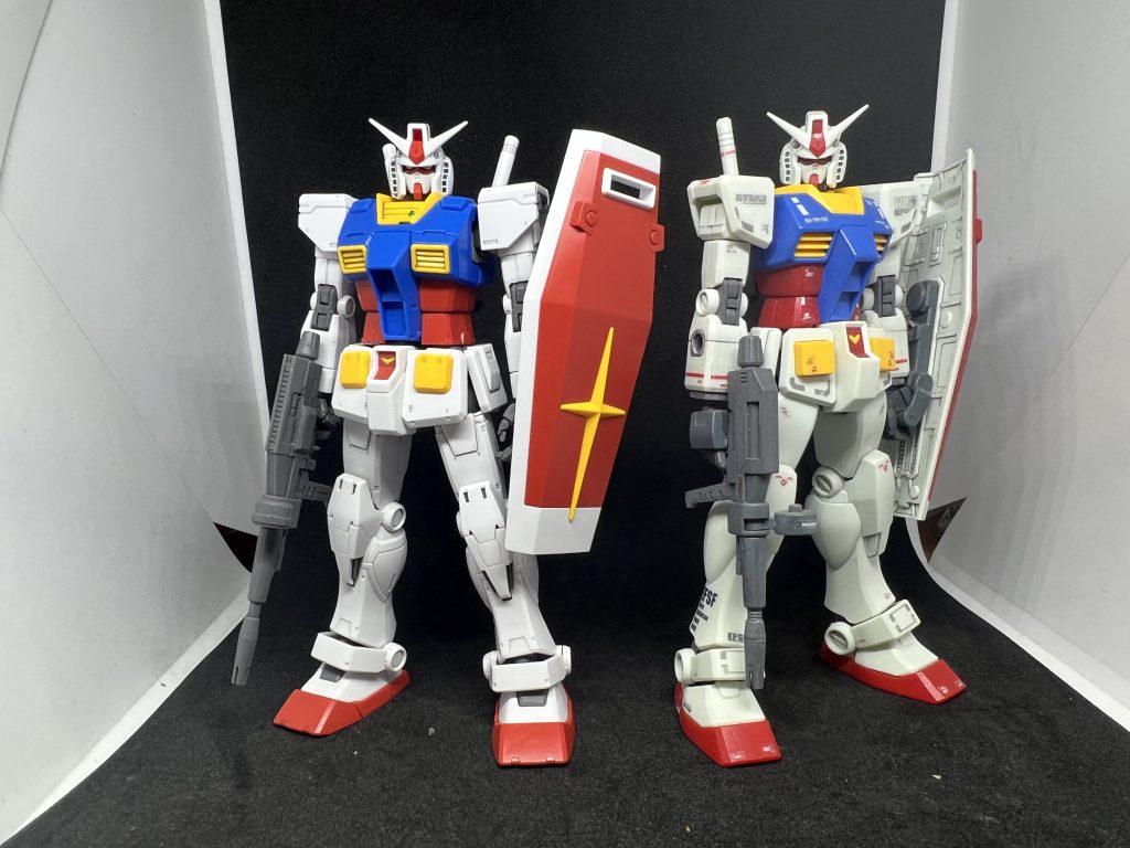 うちのHG+EGのガンダムと肩の直角が気になるので同じ成形色のG30thないかなと探しています。