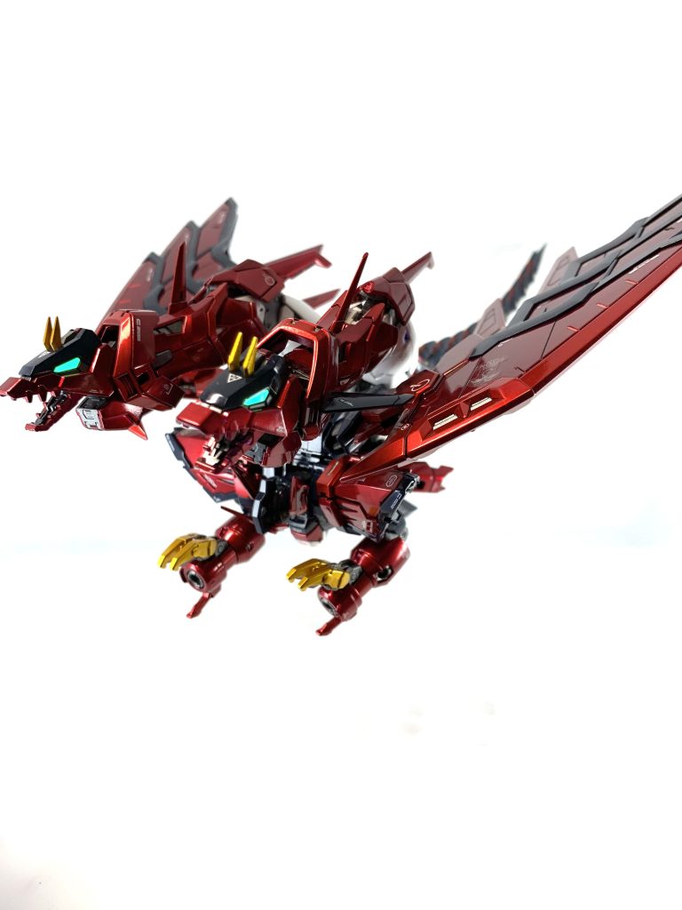 超合金みたいでカッコいいです。