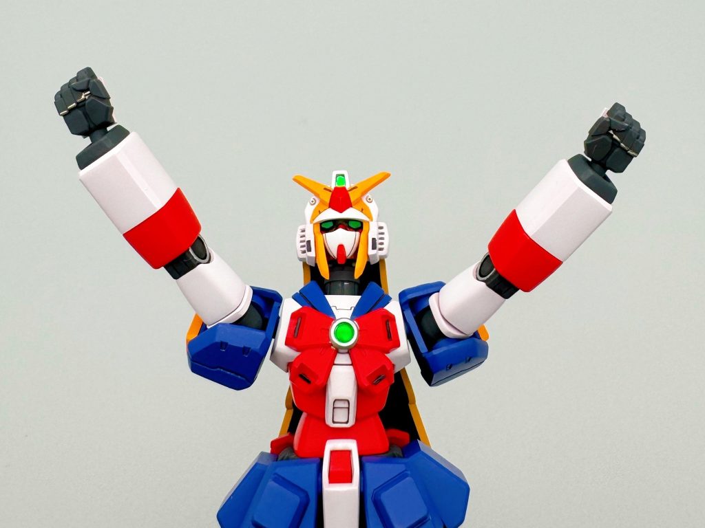 機動武闘伝Gガンダム「悪役令嬢ファイター!デンジャラス・アレンビー」にぃ、レディィィ、ゴォ!!って言ってるときのシーン