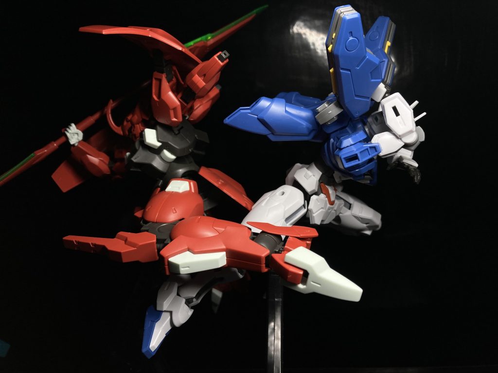 ダリルバルデと！やはりガンダムタイプはかっこいいですね！ご観覧頂きありがとうございました！
