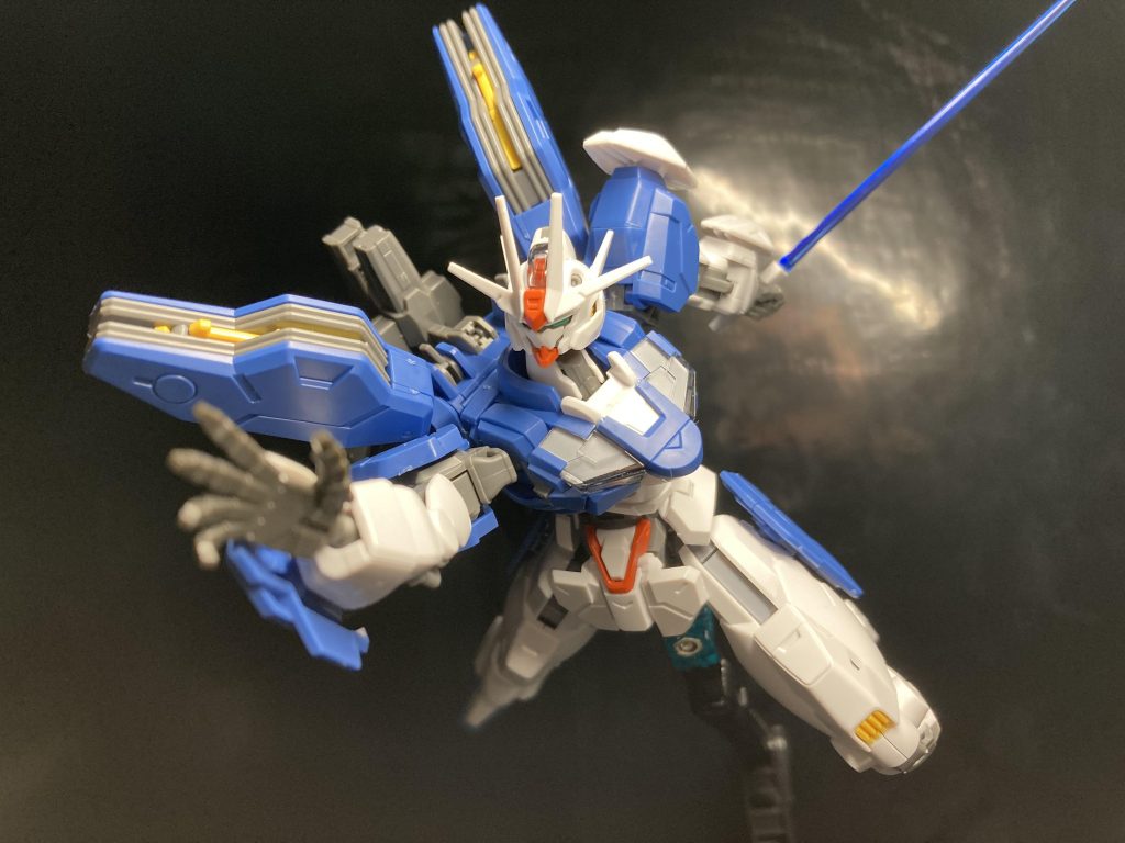 ビームサーベルで！平手はウルのものをつかってます