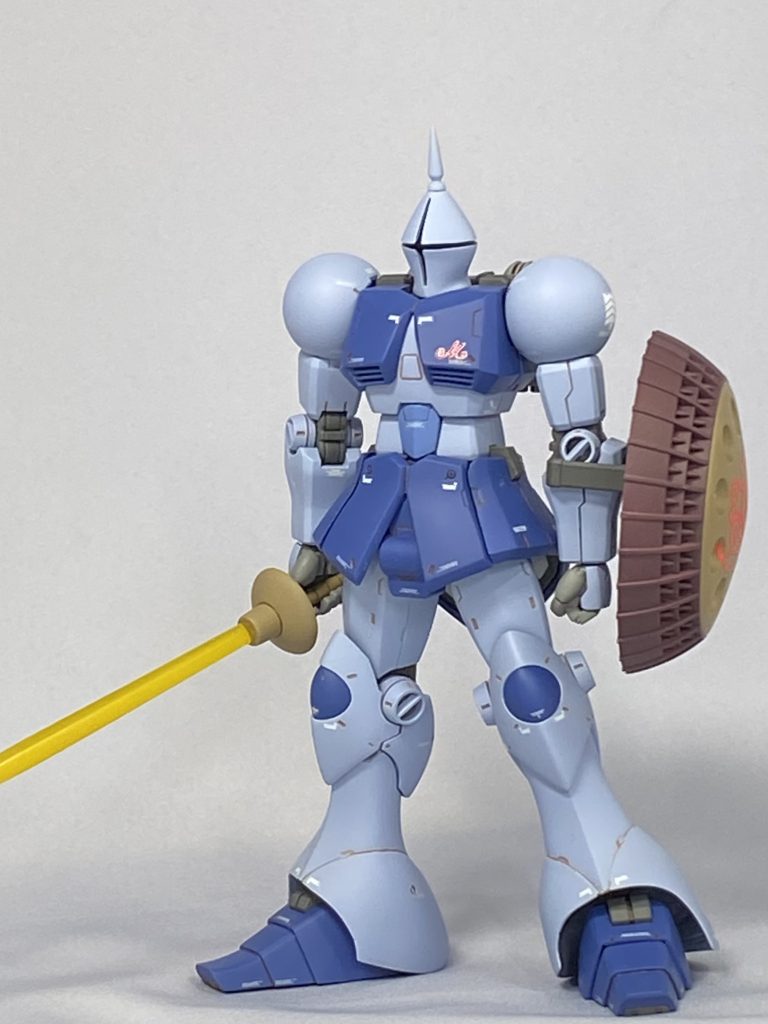 リバイブ版1/144HGUCギャン–4枚目/制作者：てんドン