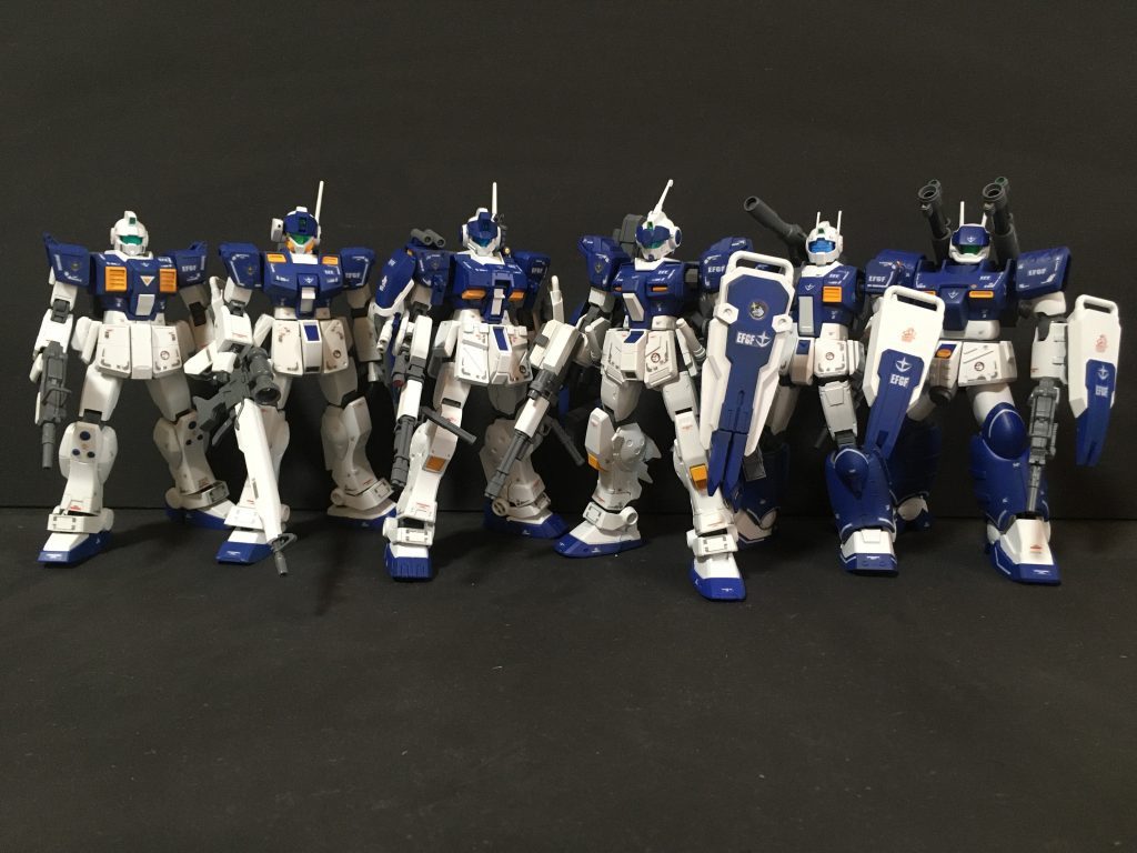 ホワイトディンゴ隊6機の集合ショットです。量産型ガンキャノン https://gumpla.jp/hg/1609039ジム・キャノン https://gumpla.jp/hg/1608066ペイルライダー https://gumpla.jp/hg/1602513ジム・スパルタン https://gumpla.jp/hg/1623752ジム・スナイパー2 https://gumpla.jp/hg/1602494陸戦型ジム https://gumpla.jp/hg/1615248ご覧いただきありがとうございました。気に入っていただけたら いいね👍をよろしくお願いいたします。