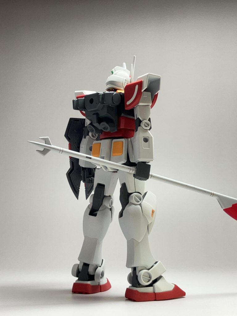 バックショット。武装類をシャープ化