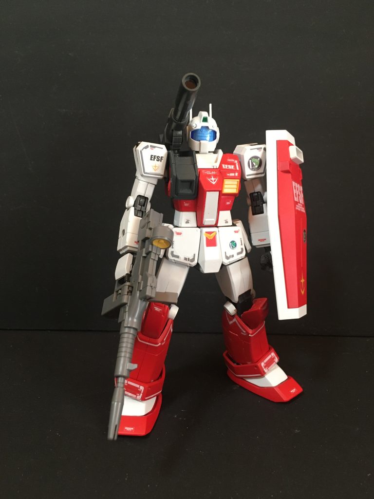 脚部はガレージキットパーツを使用しています。