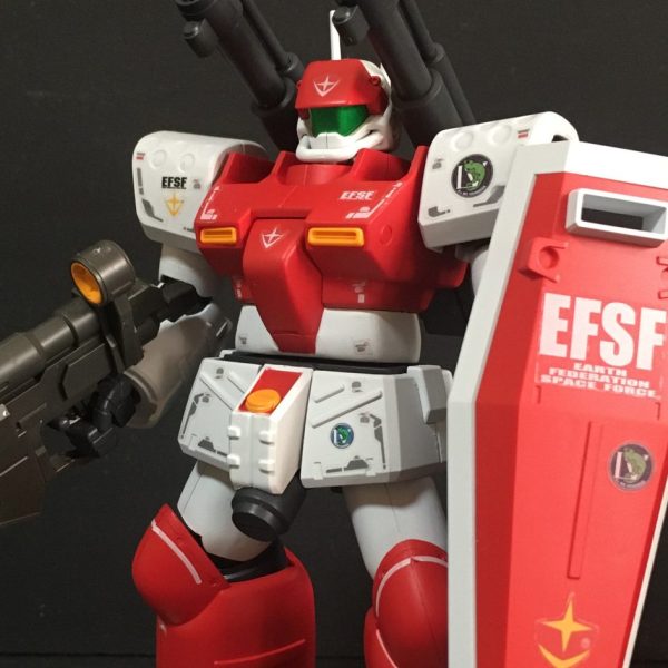 HG量産型ガンキャノン　連邦カラー