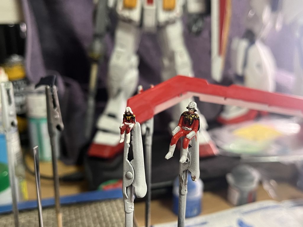 1/100 シャア少佐と並べて。笑