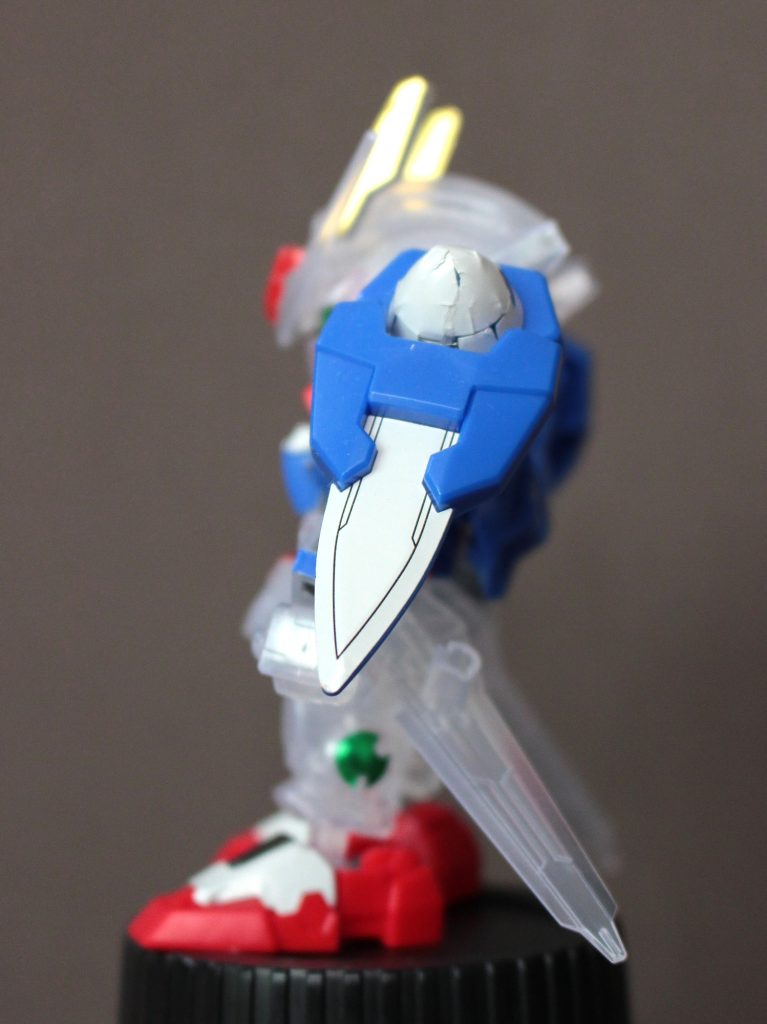 SDなのでシール多数。この頃はまだまだはるまき自身でシール貼りは上手く出来なかったので、おとしゃんが貼りました。