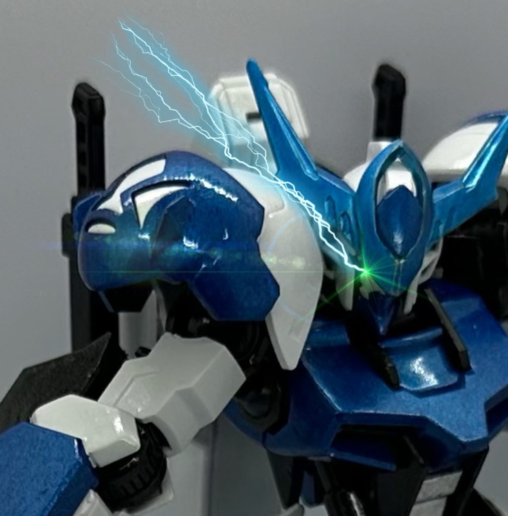 最後に設定だけですがこの機体にはガンダムフレームのリミッター解除に当たる「アイアンブラッドモード」が搭載されています作品問わずモビルアーマーの他に天使に関係する機体(00系、ウイングゼロなど)をロックオンするとPHASE-1が発動します