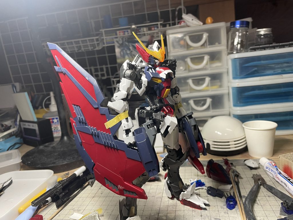 ほかのモデラーさんが俺よりかっこいいの作ってたので路線変更しました笑トンファー