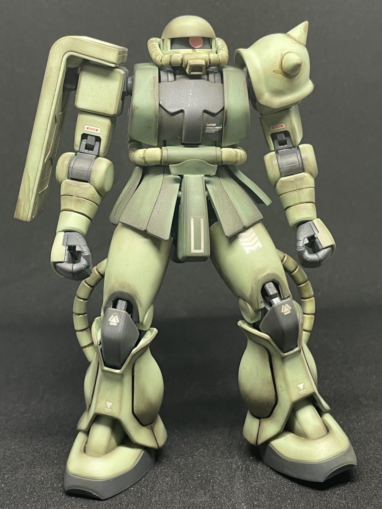 ウェザリングマスターとリアルタッチマーカー。色々処理が粗いですね。