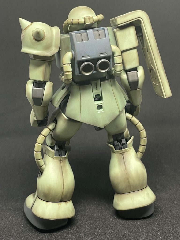 背面に貼ったはずのデカールが全て消失。マークセッターがいつも品切れな理由がわかりました。