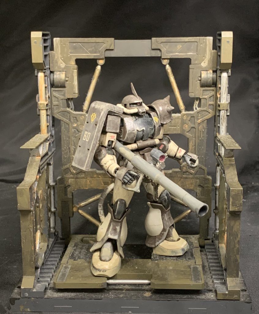 ザクⅡ オリジナルカラー–2枚目/制作者:超兄貴