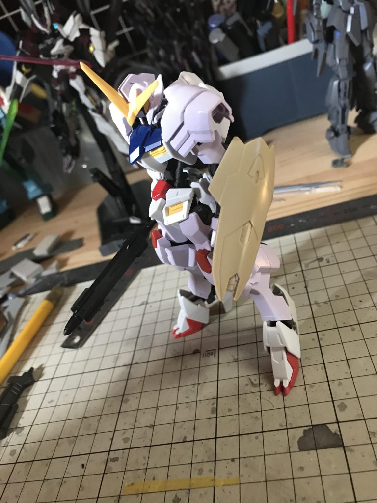 最初はガンダムフレームだけでいけるかと思ったけど無理だった