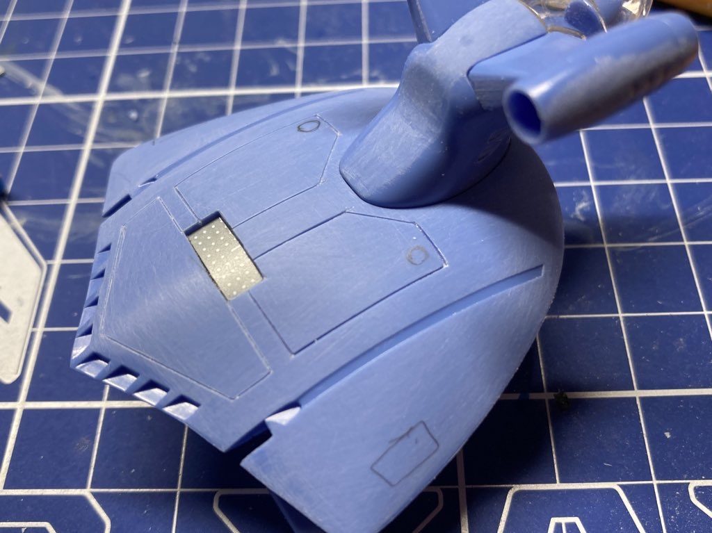 シーランス、スジボリでパネルライン表現したく制作しました。