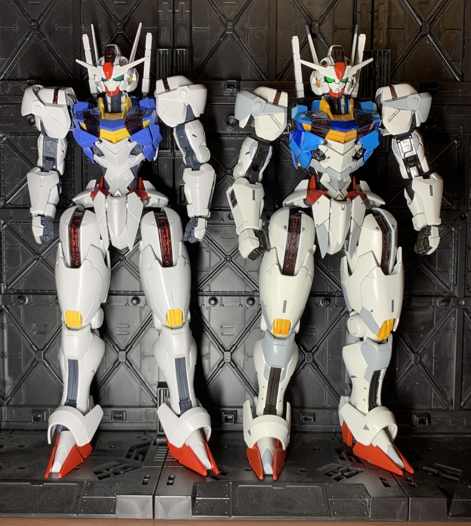 無塗装のものとの比較です