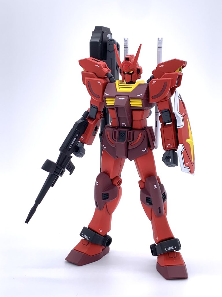 普通に塗装して仕上げるつもりがノリでこんな感じになってしまいました。それっぽく見えていただければ幸いです。